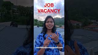 Job vacancy in Seychelles super market [upl. by Lozano]