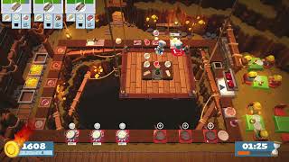 overcooked2 story53 DUO 24plates 2616 [upl. by Adlaremse555]