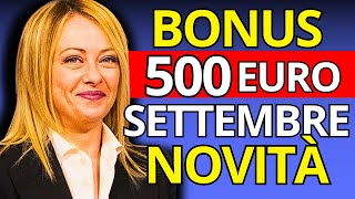 INPS Settembre 2024 Bonus 500 euro Pensioni Date Pagamenti ADI Invalidi [upl. by Frasquito]