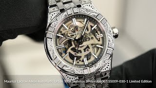 Maurice Lacroix Aikon Automatic Urban Tribe Skeleton 39mm AI6007SS0090301 Limited Edition [upl. by Ahcsat]