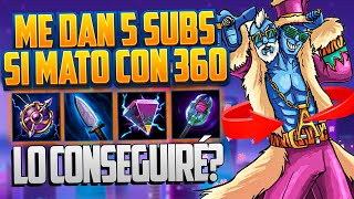 AGNI MID  ME DAN 5 SUBS SI MATO CON UN 360 [upl. by Yettie573]