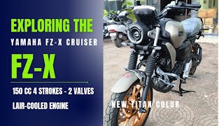 2024 NEW YAMAHA FZX CRUISER BIKE fzx yamaha techridercrew [upl. by Dielu13]