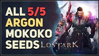 All 5 Argon Mokoko Seed Locations Lost Ark [upl. by Lirba]