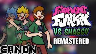 Friday Night Funkin vsShaggy Reanimated Full Mod Showcase CANON [upl. by Twitt205]