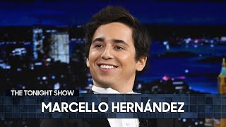 Marcello Hernández Sold Tickets Next to Drug Dealers and Makes His Tonight Show StandUp Debut [upl. by Sankey]