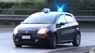 Passaggio Unità Territoriale Fiat Punto Carabinieri in emergenza a Trento [upl. by Horwitz250]