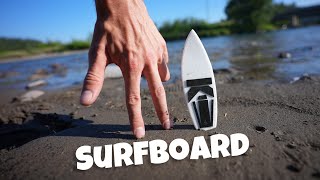 I Made a Finger SURFBOARD [upl. by Lomasi]