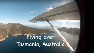 Flying over Wineglass Bay Tasmania Australia [upl. by Birch]