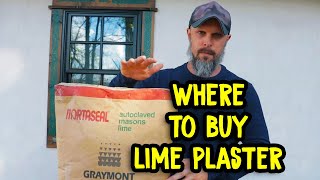 Where to Buy Lime Plaster Finish in the USA  Type S Lime NHL Lime Lime Putty [upl. by Leacim]