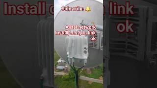 5g Airtel network Install ceragon ip 20 ODU OK airtel5gspeedtest trending youtubeshortsviralरील [upl. by Fedora225]