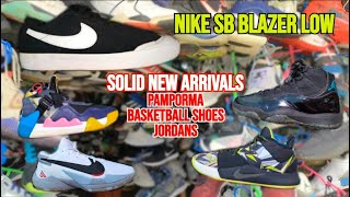 Solid Nike SB Blazer Low Jordan Defy Jordan at Jordan 11 Retro Gamma Blue Panabo City Night Market [upl. by Simmie]