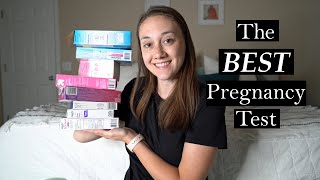 The BEST Pregnancy Tests  Trying 11 Different Pregnancy Tests Early [upl. by Harolda767]