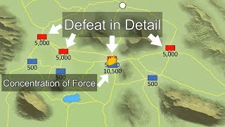 Defeat in Detail A Strategy to Defeating Larger Armies [upl. by Rehctelf452]