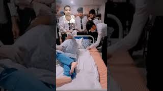 how to change the bedsheet of bedridden patient  nursingcareer shortsfeed shorts viralvideo [upl. by Aicaca784]