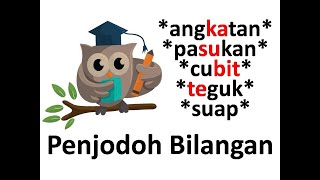 Penjodoh Bilangan  Bahasa Melayu  Buku Teks  teguk  suap  angkatan  pasukan  cubit [upl. by Neryt]