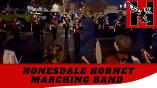 2024 Honesdale Hornet Marching Band  Monster Mash halloween song music season [upl. by Polito]