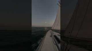 HEADING MOONRISE  73 kt oceansailing sailinglife sailing sailboat adventure dufour38classic [upl. by Orutra]