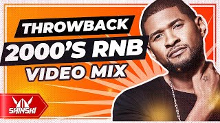 2000s Throwback RampB Clean Video Mix 3  Dj Shinski Usher Next Lloyd Donell Jones Faith Evans [upl. by Neivad65]