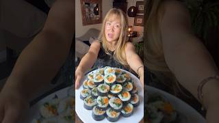 Making Trader Joes Kimbap at Home [upl. by Euqcaj]