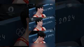 The most handsome Chinese Gymnast  Zhang Boheng  You don’t have to try so hard olympics2024 [upl. by Pozzy254]