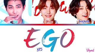 BTS 방탄소년단  EGO Jhope Jungkook ft RMColor Coded LyricsHanRomEng가사 [upl. by Sherborn527]