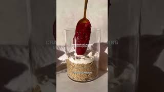 Cranberry Chia Pudding healthyrecipes [upl. by Ruthann]