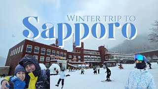 Our First Hokkaido Trip  Sapporo Japan  Sapporo Kokusai Ski Resort  Sapporo Food  VLOG [upl. by Ingmar]