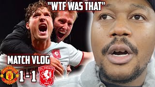 MAN UNITED ARE COOKED  Manchester United 11 FC Twente  MATCH VLOG [upl. by Sileas]