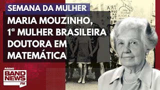 quotRepresentatividade feminina na matemática é reduzida Temos que mudar issoquot afirma professora [upl. by Kra]