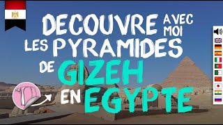 156 Pyramides de Gizeh en Egypte  L’intérieur pyramide  le Sphinx [upl. by Giamo]