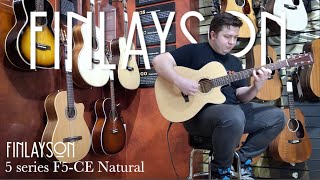 Finlayson Guitars F55CE Natural [upl. by Lotson]