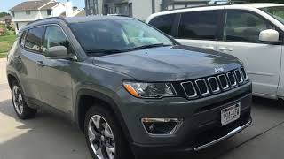 2020 Jeep Compass Limited 4X4 Startup And Exhaust [upl. by Fidellas]