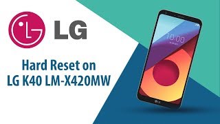 How to Hard Reset on LG K40 LMX420MW [upl. by Roswald]