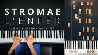 Stromae  Lenfer  Katherine Cordova  Piano Tutorial  Piano Cover [upl. by Westlund887]