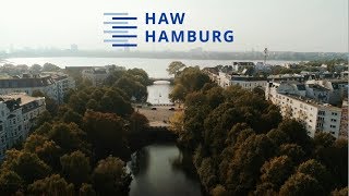 Die vier Standorte der HAW Hamburg von oben [upl. by Anertac]