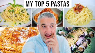 Vincenzos Plate 5 Top Pasta Recipes My Favorite Pasta Dishes [upl. by Luhem466]