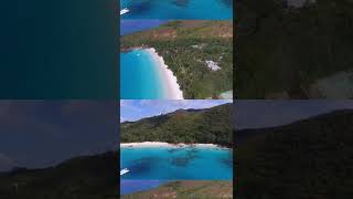 Gorgeous Anse Lazio on Praslin Island  seychellesislands shorts [upl. by Zolly779]