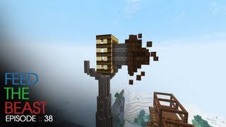 Mindcrack  Feed The Beast  E38  Sideways House [upl. by Nesline]