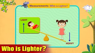 K1  Module 9  Exercise 11 Which is Lighter  Appu Series  Kindergarten Math Learning [upl. by Enailil]