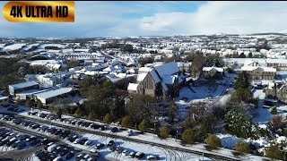 Heavy Snowfall In Castlebar ❄️❄️ Ireland [upl. by Tillo125]