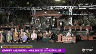 SARISWARA TAMAN KESENIAN TAMANSISWA YOGYAKARTA I YOGYAKARTA GAMELAN FESTIVAL 24 810 AGUSTUS 2024 [upl. by Jerry]