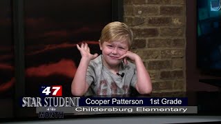 Star Student Cooper Patterson  101424 [upl. by Areht463]