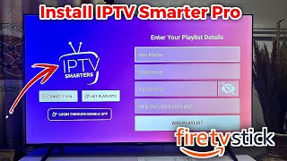 How to Install IPTV Smarters Pro on Firestick in 2024 [upl. by Sachsse620]