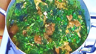 How To Make Bitter Leaf And Water Leaf Soup Vegetable Soup  Easy To Follow Steps  Glory Homemaker [upl. by Leeland111]