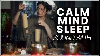 Calm The Mind Before Sleep  Meditation  Sound Bath [upl. by Chalmer]