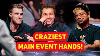 World Series of Poker Main Event 2022  Top 5 Craziest Poker Hands [upl. by Barcroft263]