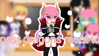 Past dragons from Kobayashi maid dragon react to future [upl. by Noek]