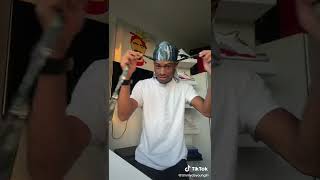 How to put on a Durag I Recommended Rapid Wave Brushes [upl. by Anaujit702]