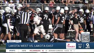 Lakota West easily wins crosstown rivalry [upl. by Leidag572]