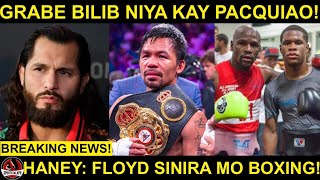 UFC Legend Masvidal Si Pacquiao ang GOAT  Haney SINIRA mo Mayweather ang Boxing [upl. by Ajnek]